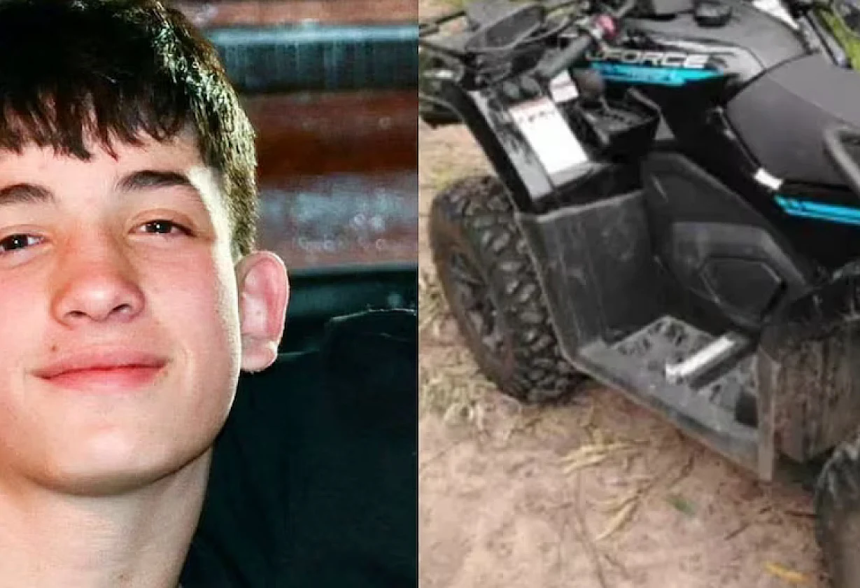 Murió un adolescente tras volcar con un cuatriciclo