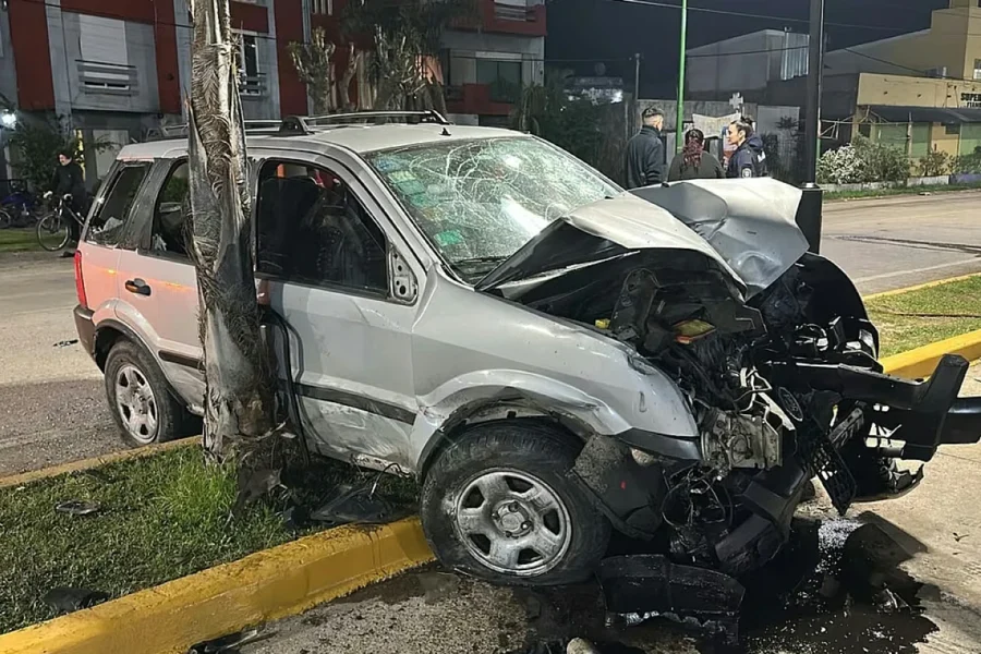 Murió un bebé en un choque múltiple en Punta Lara