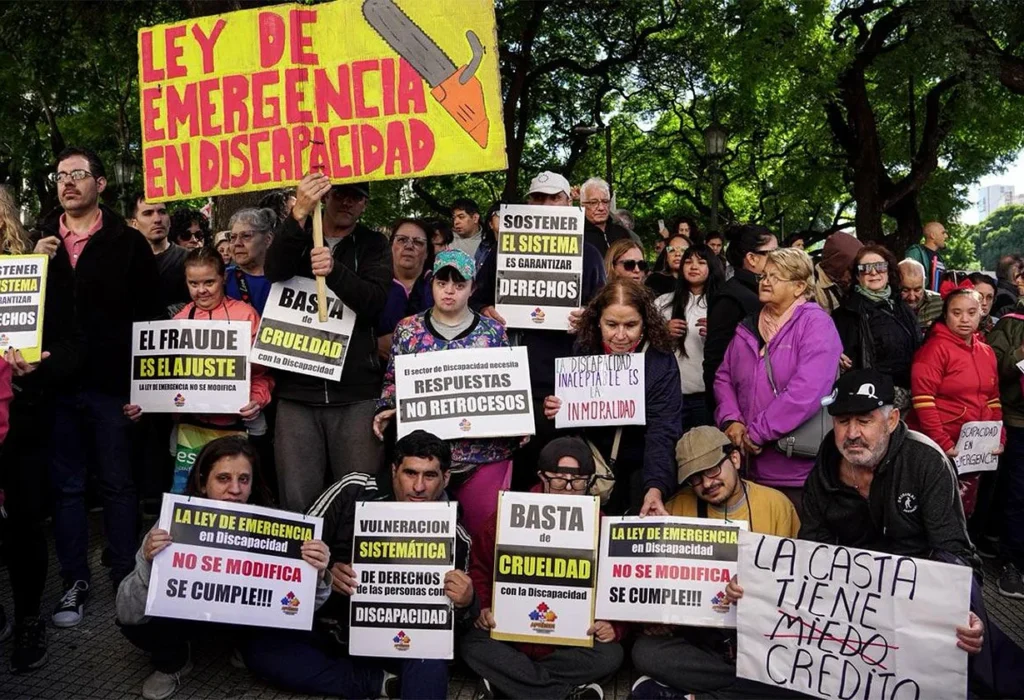 Oficialismo volvió a estigmatizar al sector discapacidad