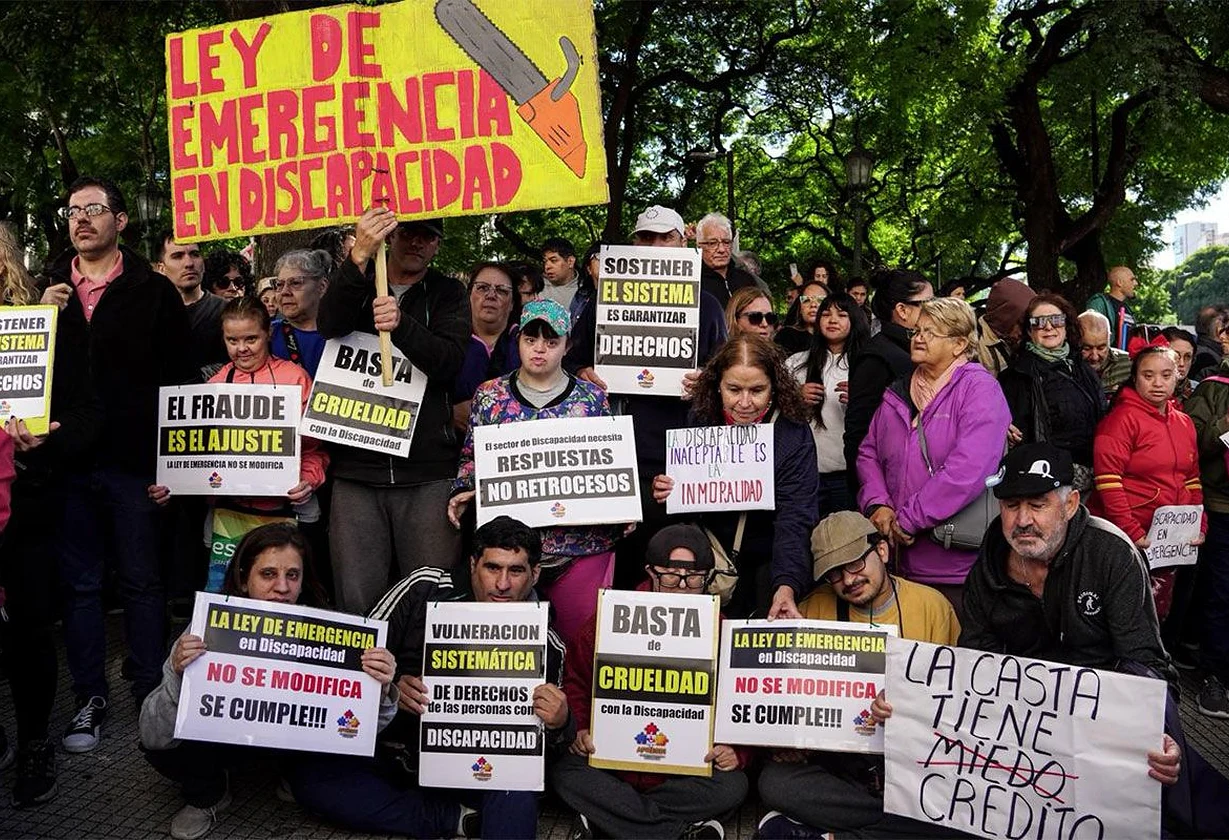 Oficialismo volvió a estigmatizar al sector discapacidad