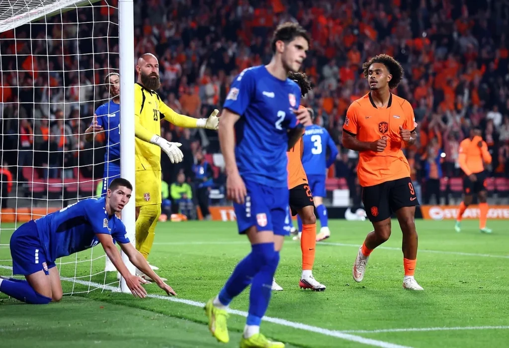Países Bajos venció a Serbia en la Nations League