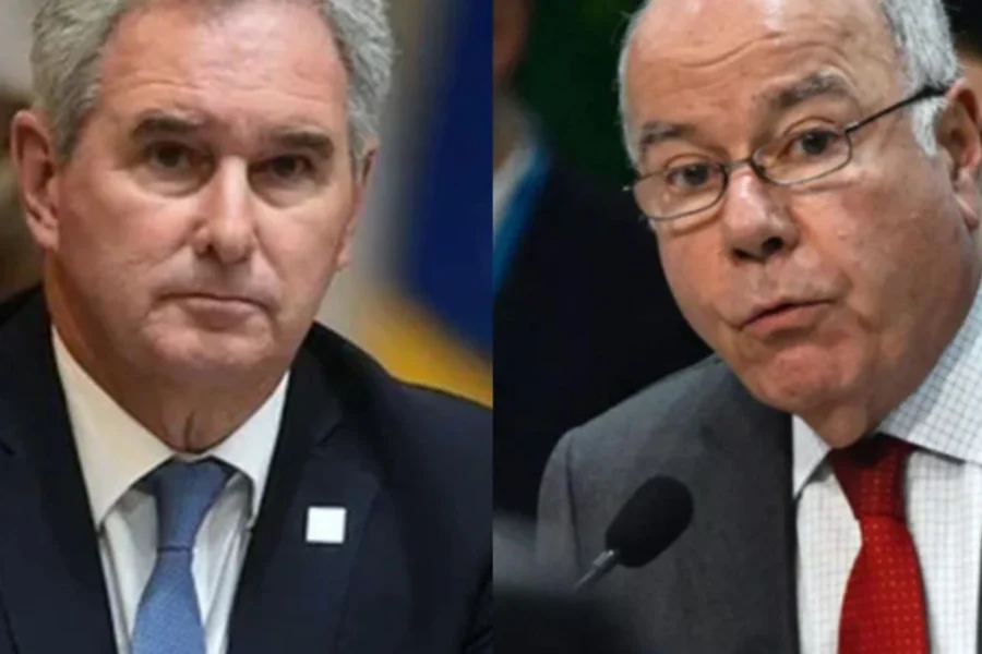 Quirno y Mauro Vieira se cruzaron en el G20