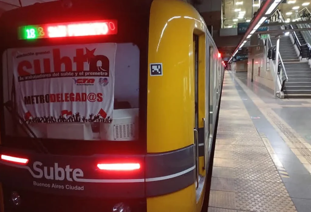 Repudio sindical por detenciones en el subte