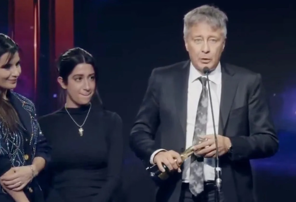 Rolando Graña criticó a Javier Milei en los Martín Fierro