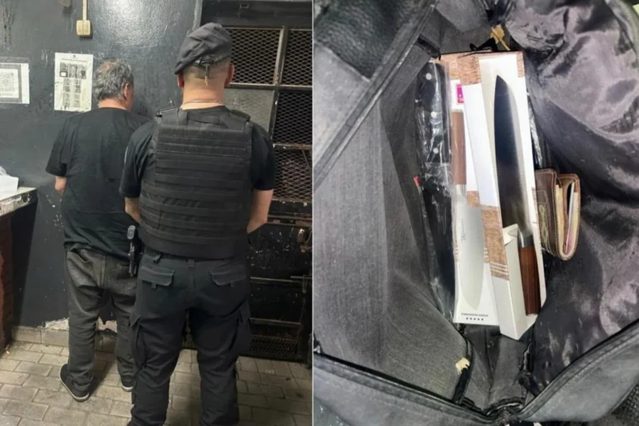 Rosario: taxista atacado con una cuchilla y detenido