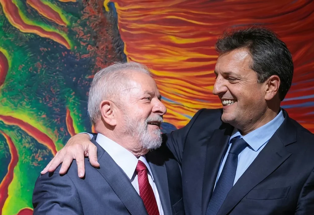 Sergio Massa apoyó a Lula en las elecciones de Brasil