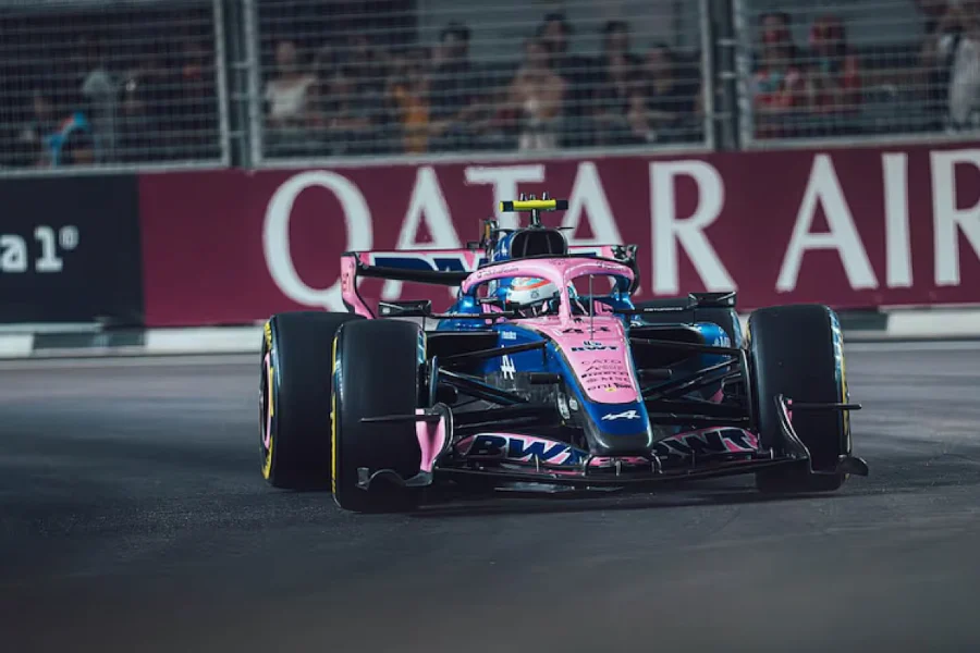 Subastan una pieza de Alpine usada en F1
