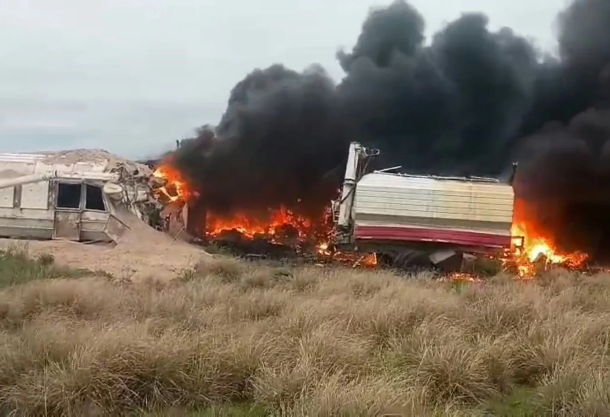 Video del choque fatal en la Ruta Provincial 1